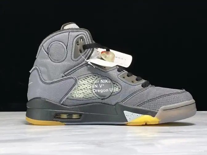 Reps TBK 5 Air Black Off-White CT8480-001 x Jordan 0415